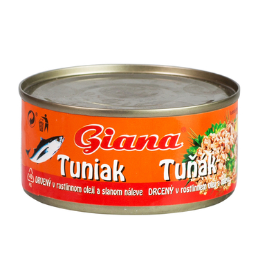 Tuniak drvený v rastlinnom oleji 